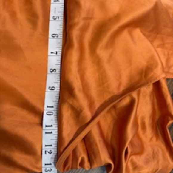 EUC Song of Style Graham Midi One Shoulder Ruched Satin Dress sz S - Picture 7 of 8